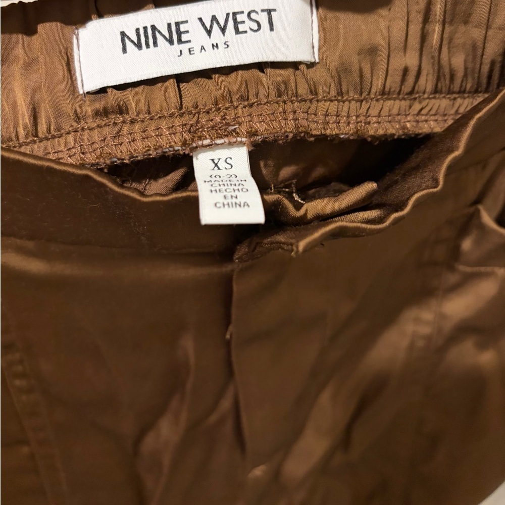 Nine West Brown Cargo Pants - Picture 2 of 2